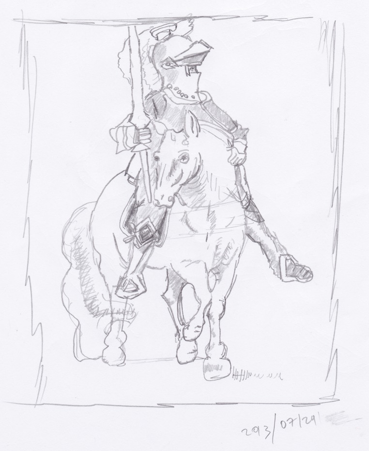 Guy On A Horse